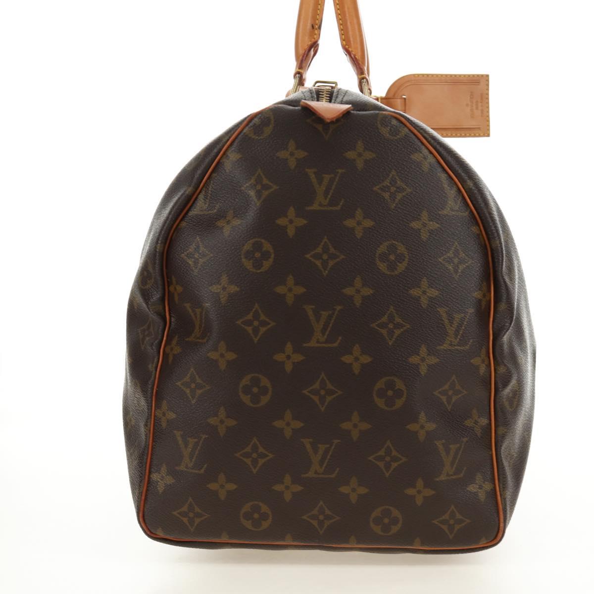 LOUIS VUITTON Monogram Keepall 50 Boston Bag M41426 LV Auth 184229V