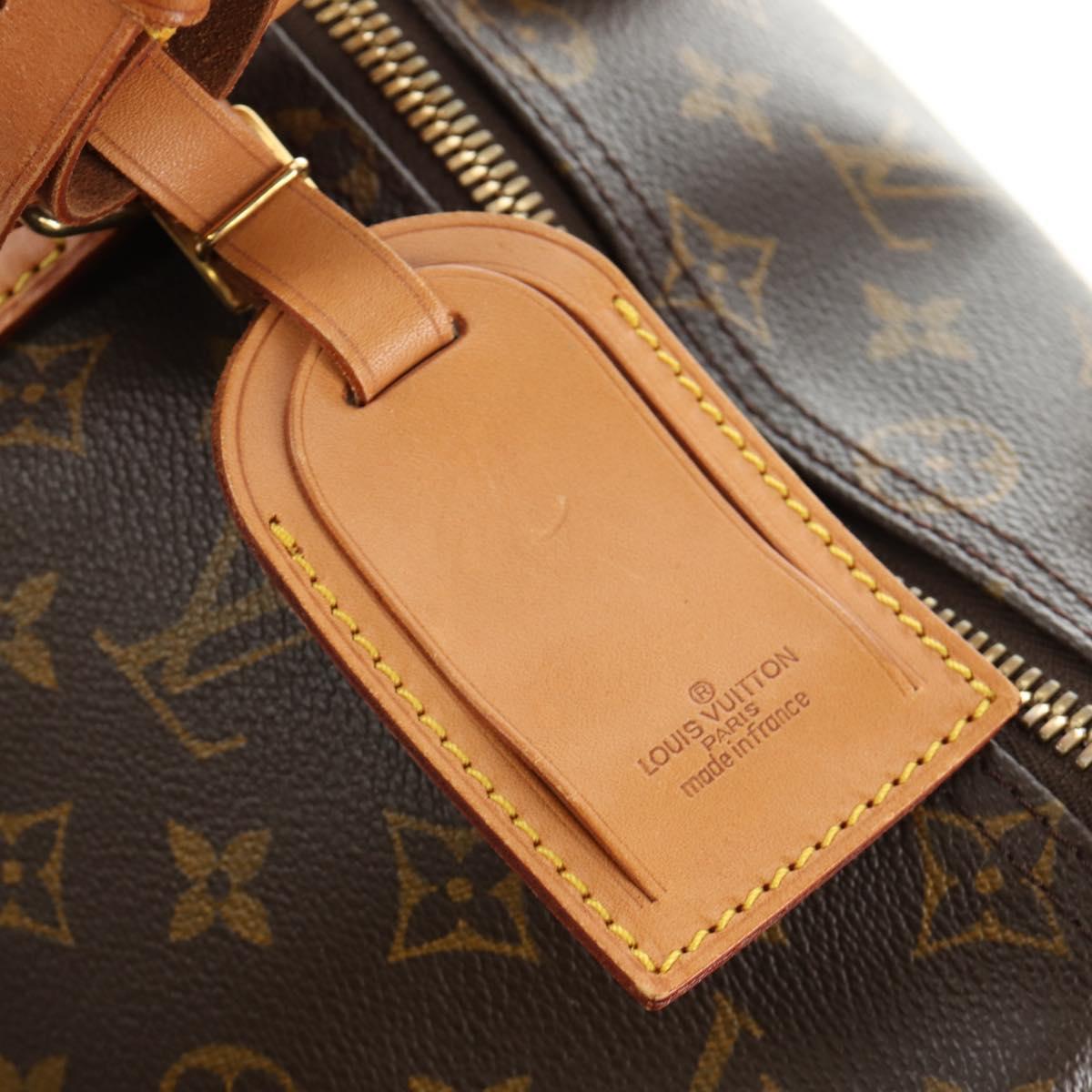 LOUIS VUITTON Monogram Keepall 45 Boston Bag M41428 LV Auth 184230V