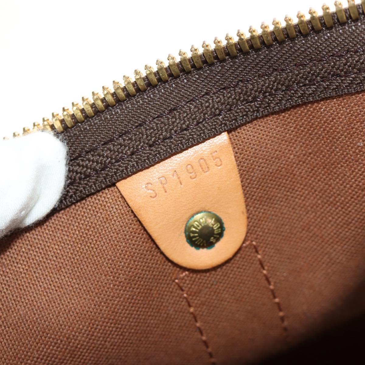 LOUIS VUITTON Monogram Keepall 45 Boston Bag M41428 LV Auth 184230V