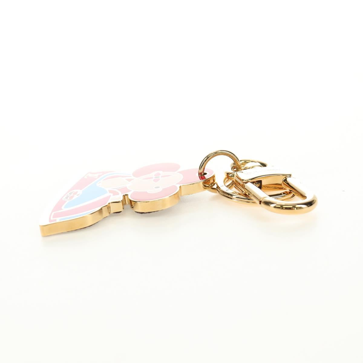 LOUIS VUITTON Porte Cles Charm Vivienne Charm metal Gold M69860 LV Auth 184242M