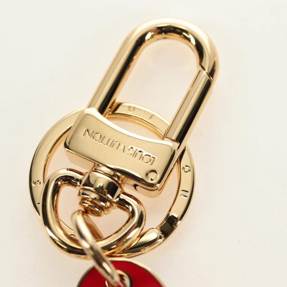 LOUIS VUITTON Porte Cles Charm Vivienne Charm metal Gold M69860 LV Auth 184242M