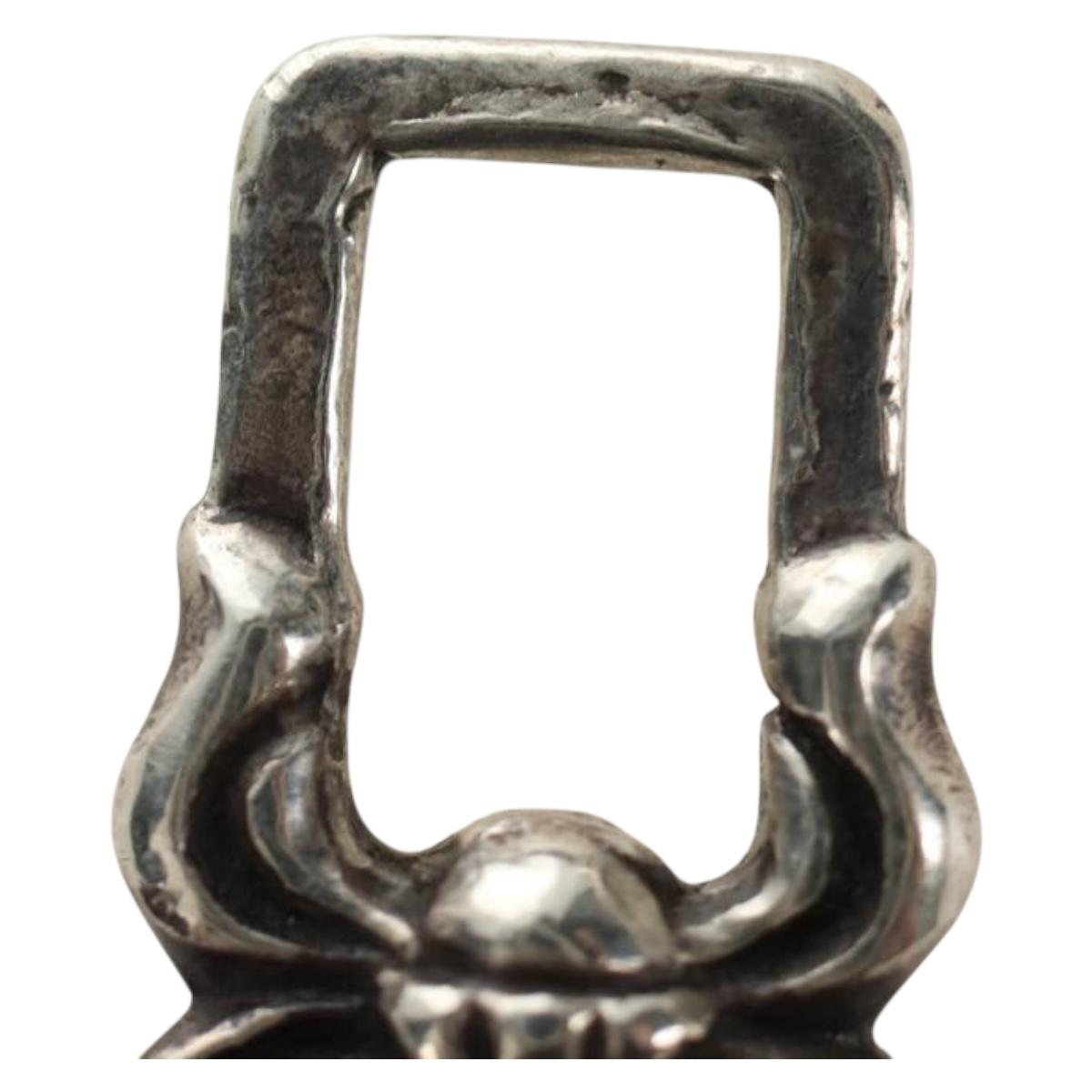 Chrome Hearts Dagger Charm Pendant Top Ag925 Silver Auth 184245M