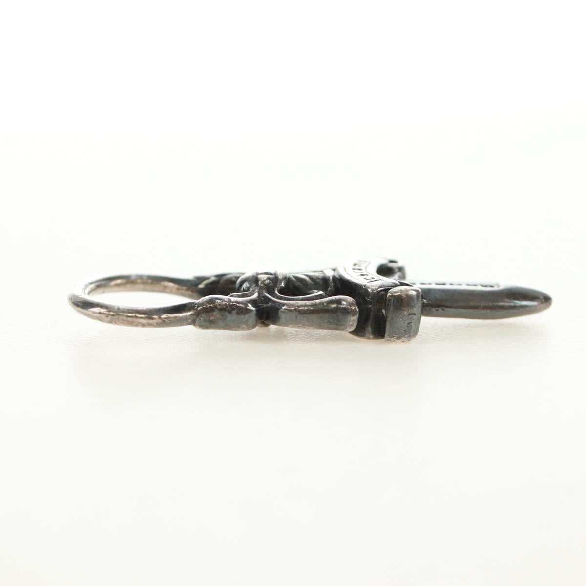 Chrome Hearts Dagger Charm Pendant Top Ag925 Silver Auth 184246M