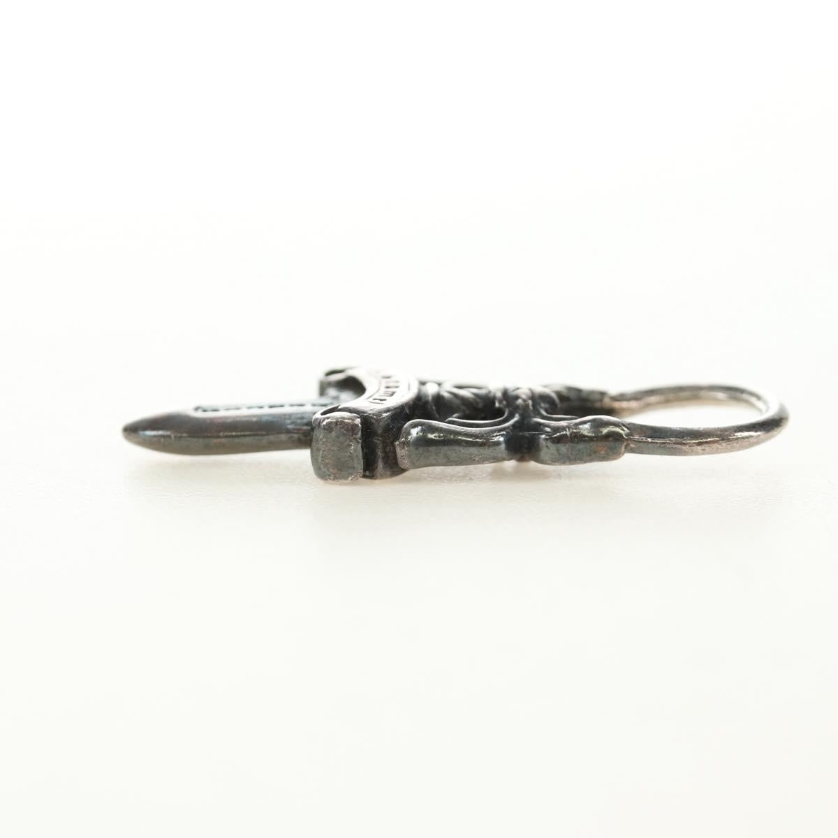 Chrome Hearts Dagger Charm Pendant Top Ag925 Silver Auth 184246M