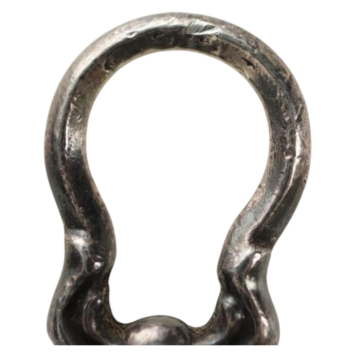 Chrome Hearts Dagger Charm Pendant Top Ag925 Silver Auth 184246M