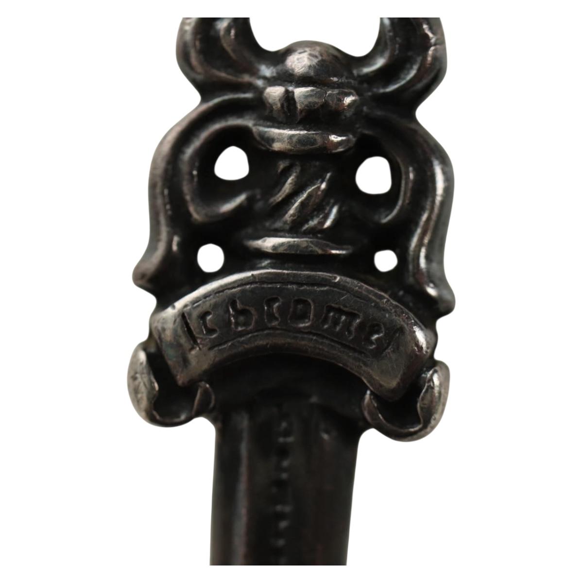 Chrome Hearts Dagger Charm Pendant Top Ag925 Silver Auth 184246M
