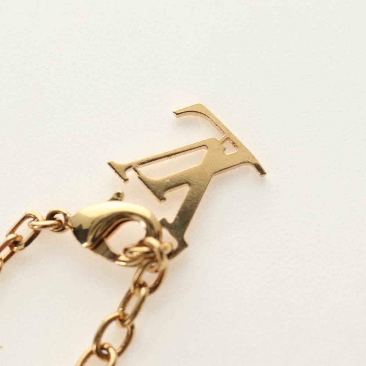 LOUIS VUITTON Pandantif Rock Me Necklace metal Red M66516 LV Auth 184249M