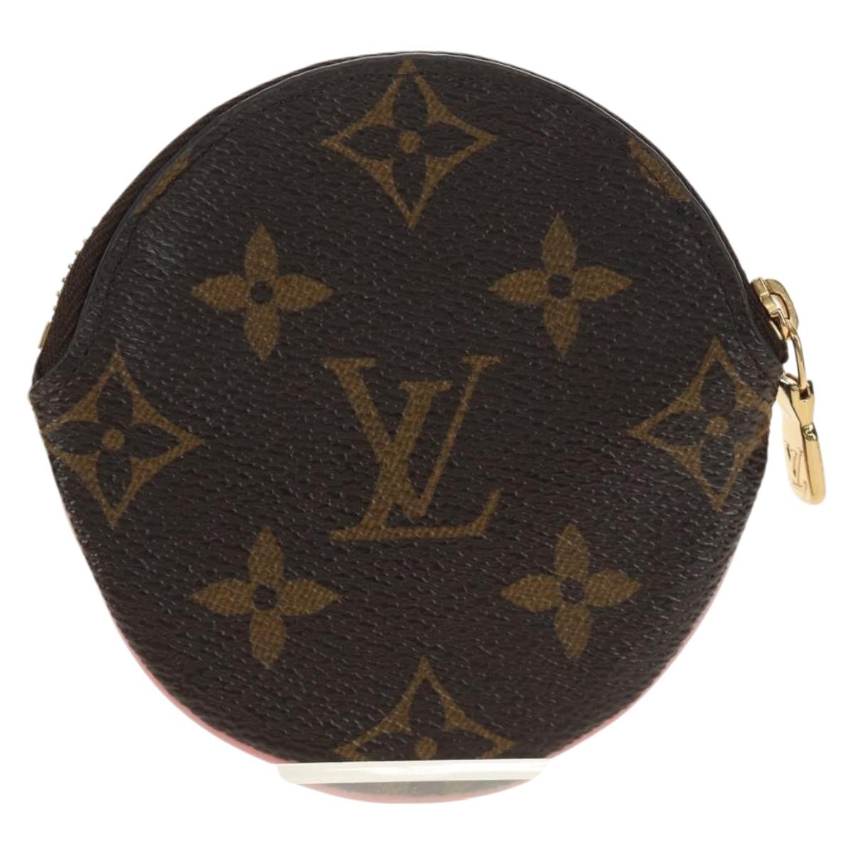 LOUIS VUITTON Monogram Porte Monnaie Round Purse Vivienne M69757 LV Auth 184256M