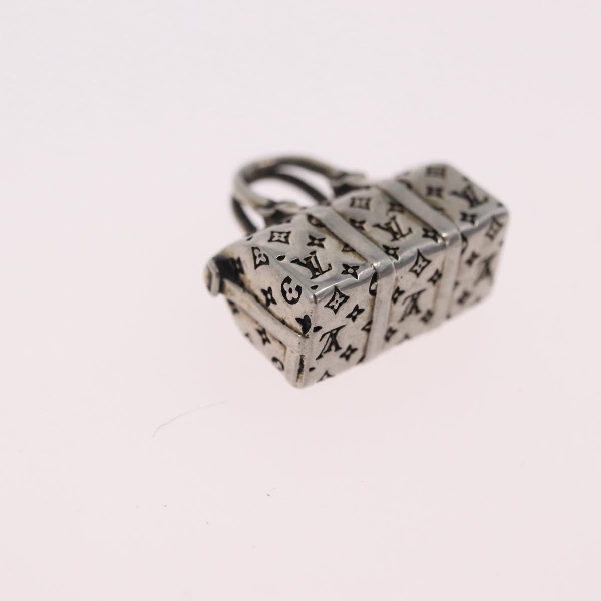 LOUIS VUITTON Keepall Collier LV Keepall Necklace metal M00914 LV Auth 184266