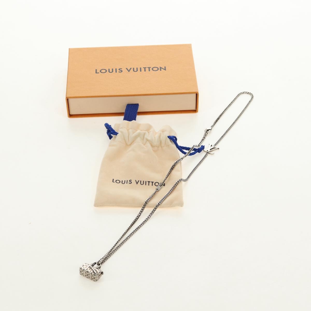 LOUIS VUITTON Keepall Collier LV Keepall Necklace metal M00914 LV Auth 184266M