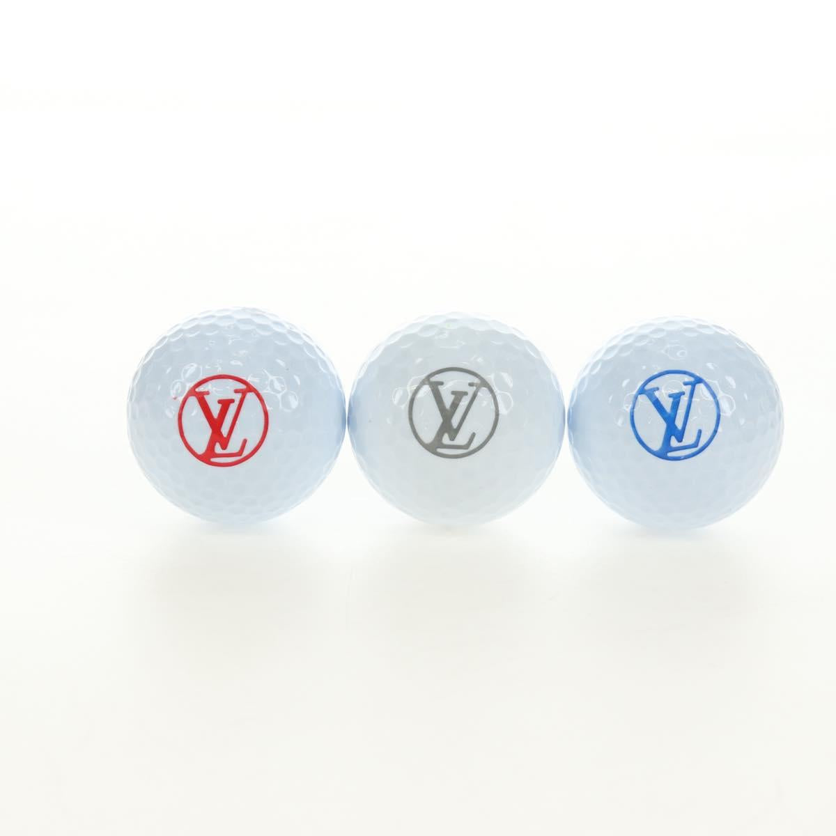 LOUIS VUITTON Monogram Eclipse Set Golf andrews Bag Charm GI0344 LV Auth 184267M