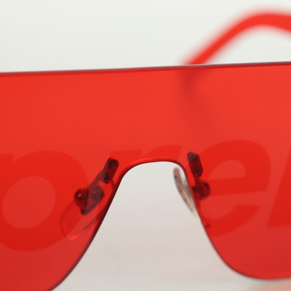 LOUIS VUITTON Monogram LV x Supreme Citymark SP Sunglasses plastic Auth 184270SM