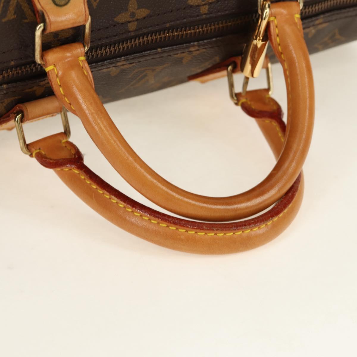 LOUIS VUITTON Monogram Speedy 40 Hand Bag M41522 LV Auth 184288V