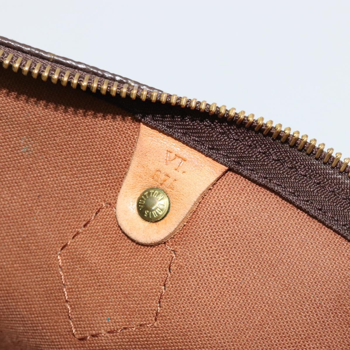 LOUIS VUITTON Monogram Speedy 40 Hand Bag M41522 LV Auth 184289A