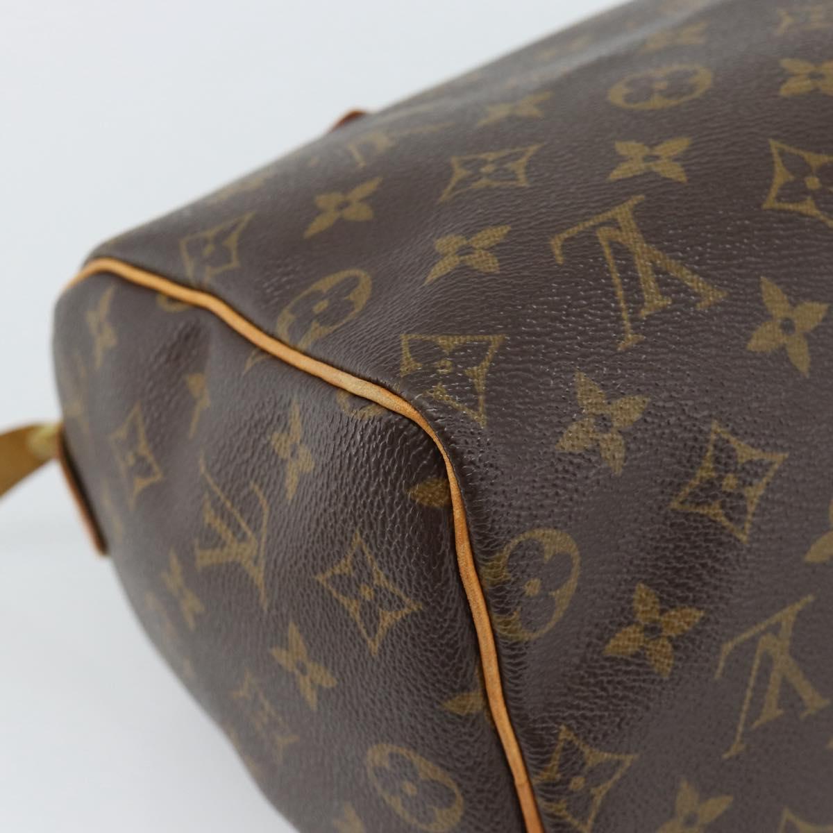 LOUIS VUITTON Monogram Speedy 25 Hand Bag M41528 LV Auth 184291V