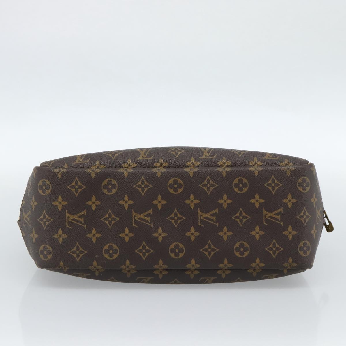 LOUIS VUITTON Monogram Deauville Hand Bag M47270 LV Auth 184308