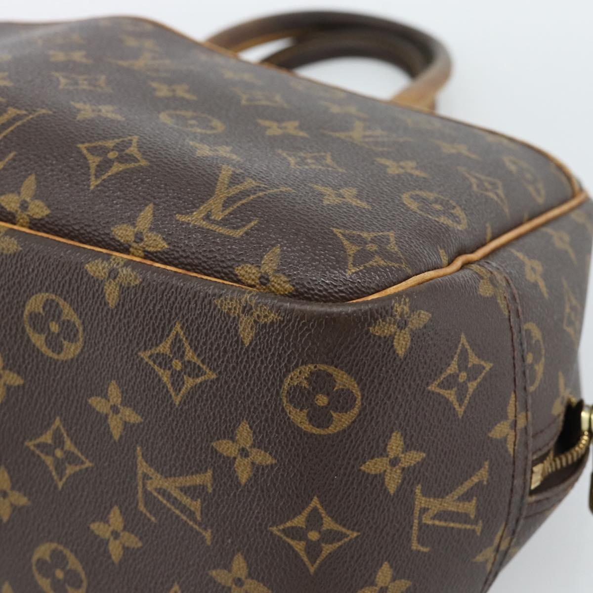 LOUIS VUITTON Monogram Deauville Hand Bag M47270 LV Auth 184308