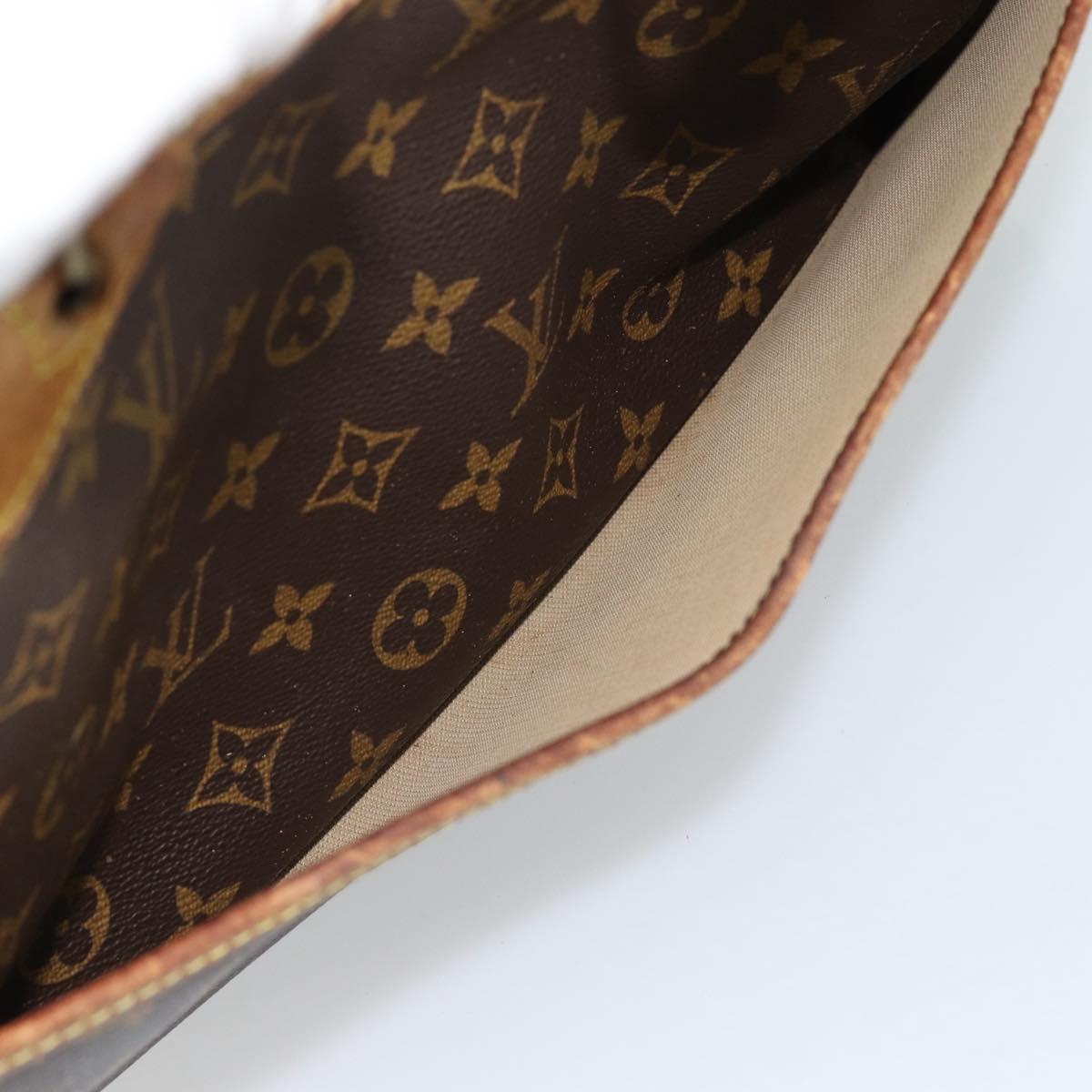 LOUIS VUITTON Monogram Deauville Hand Bag M47270 LV Auth 184308
