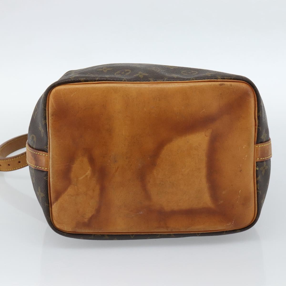 LOUIS VUITTON Monogram Petit Noe Shoulder Bag M42226 LV Auth 184320