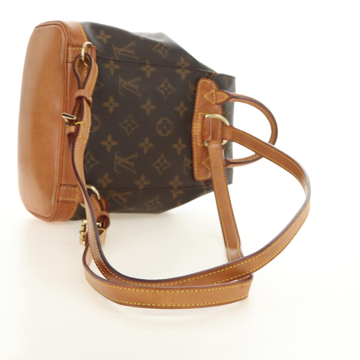 LOUIS VUITTON Monogram Montsouris PM Backpack M51137 LV Auth 184322V