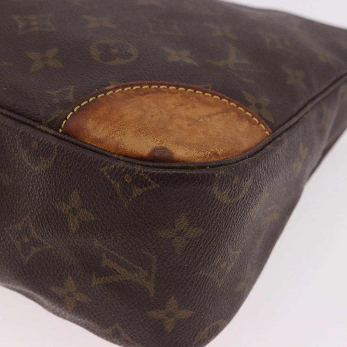 LOUIS VUITTON Monogram Boulogne 30 Shoulder Bag M51265 LV Auth 184323