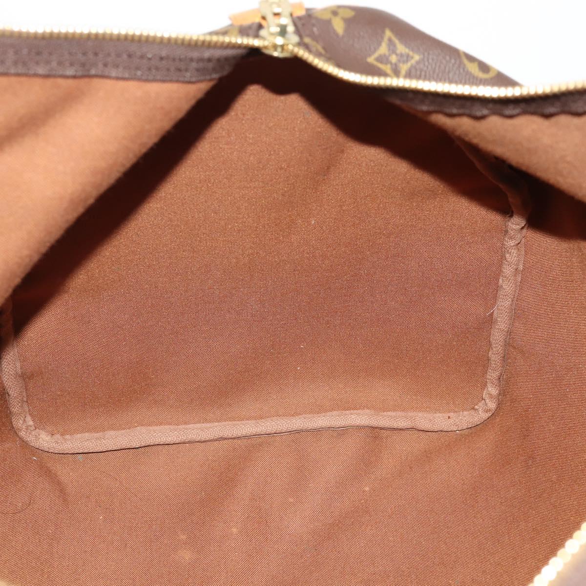 LOUIS VUITTON Monogram Keepall 60 Boston Bag M41422 LV Auth 184326A