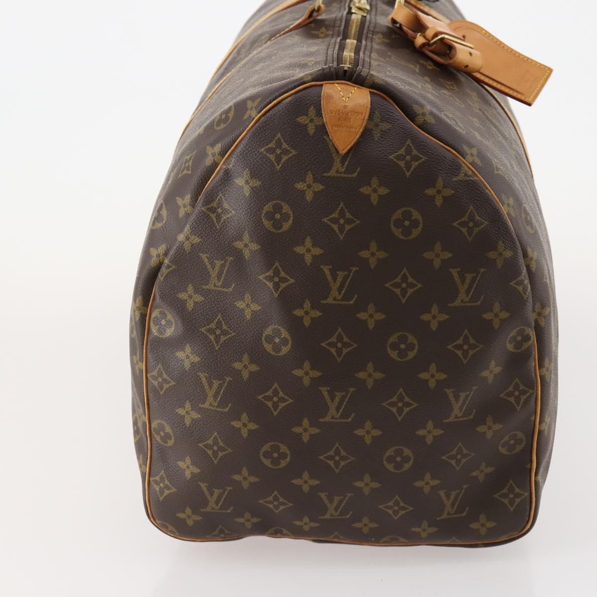LOUIS VUITTON Monogram Keepall 60 Boston Bag M41422 LV Auth 184326A