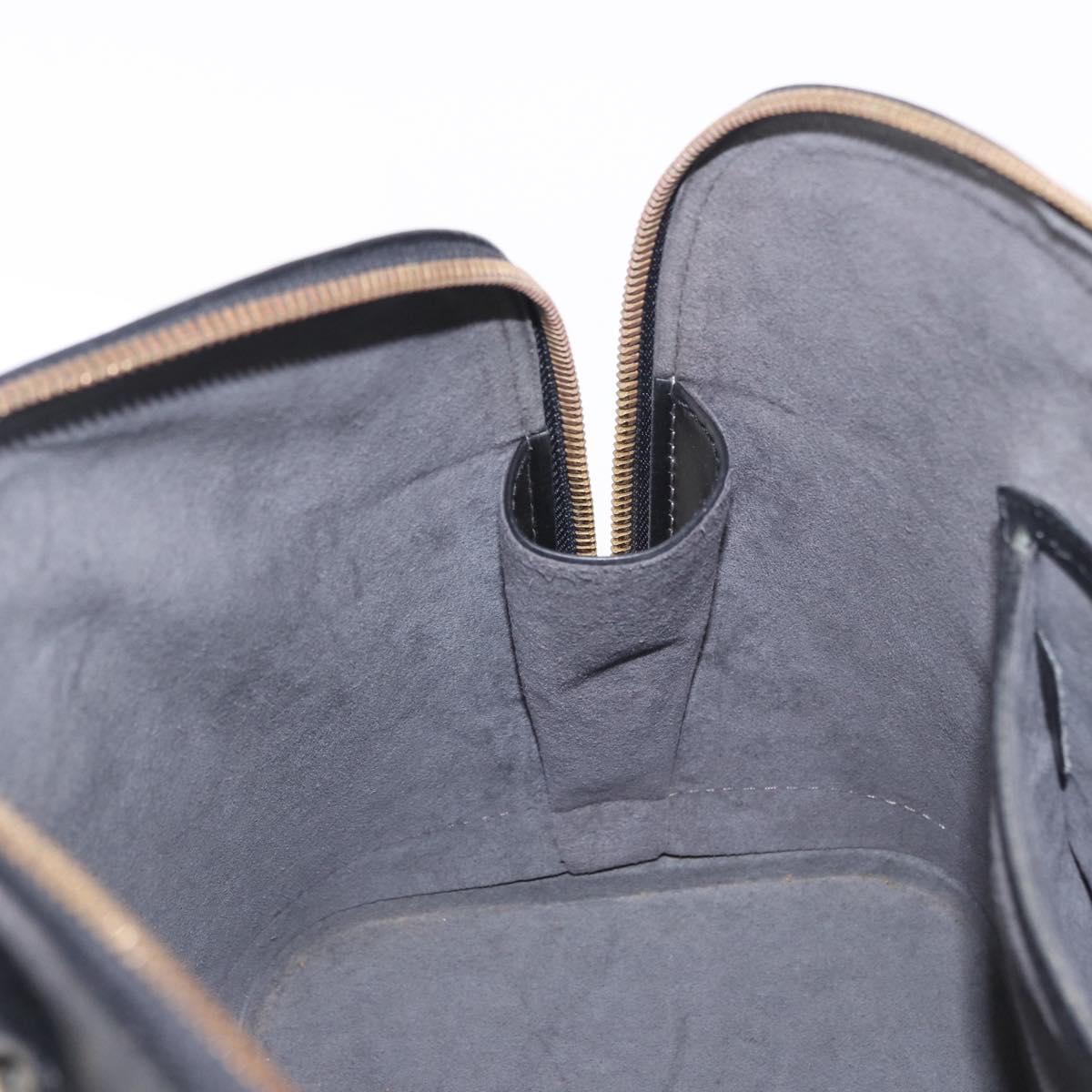 LOUIS VUITTON Epi Alma Hand Bag Noir Black M52142 LV Auth 184331A