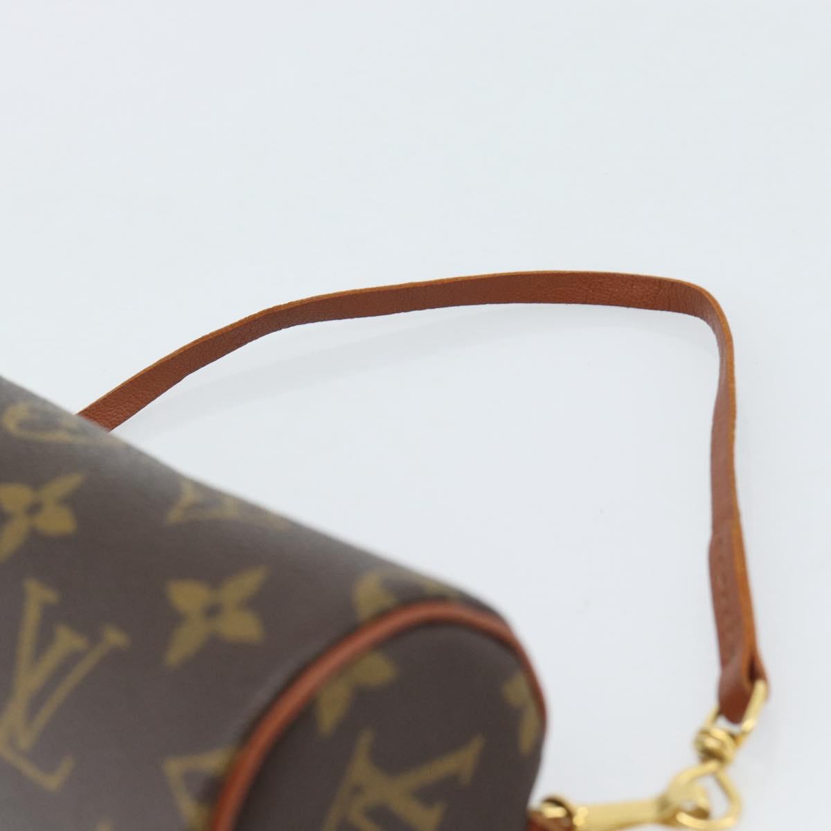 LOUIS VUITTON Monogram Papillon Pouch LV Auth 184339