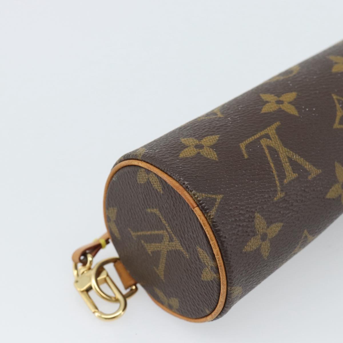 LOUIS VUITTON Monogram Papillon Pouch LV Auth 184343