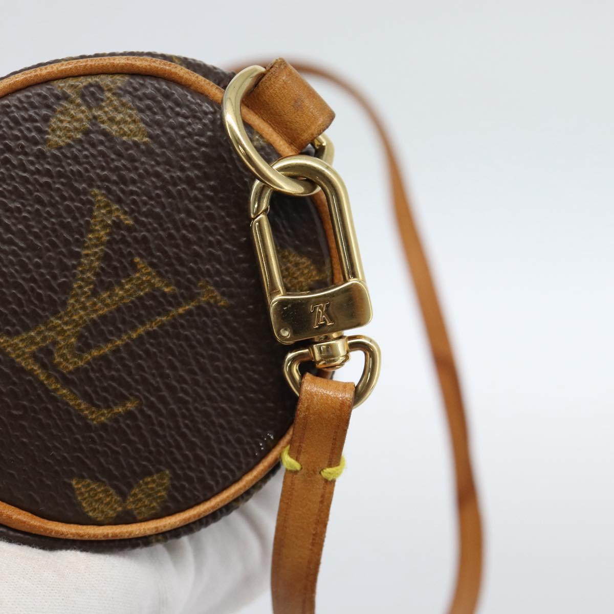 LOUIS VUITTON Monogram Papillon Pouch LV Auth 184343