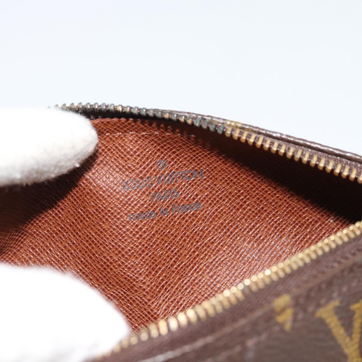 LOUIS VUITTON Monogram Papillon Pouch LV Auth 184343