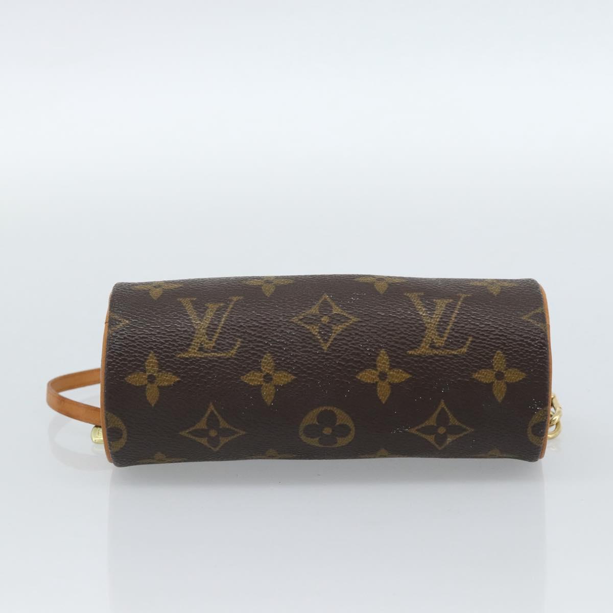 LOUIS VUITTON Monogram Papillon Pouch LV Auth 184343