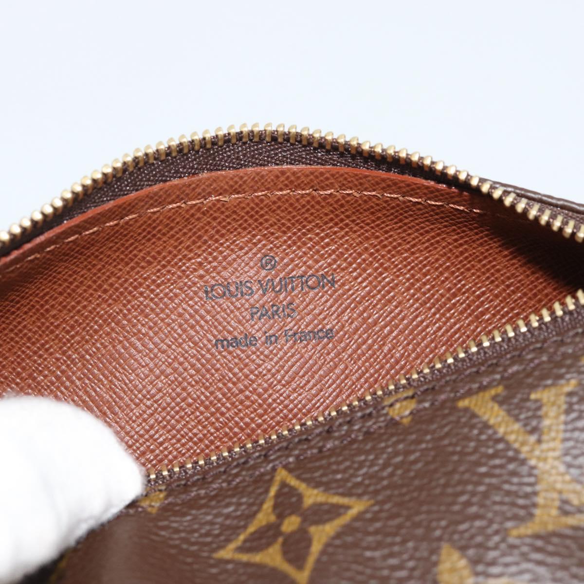 LOUIS VUITTON Monogram Papillon Pouch LV Auth 184345V