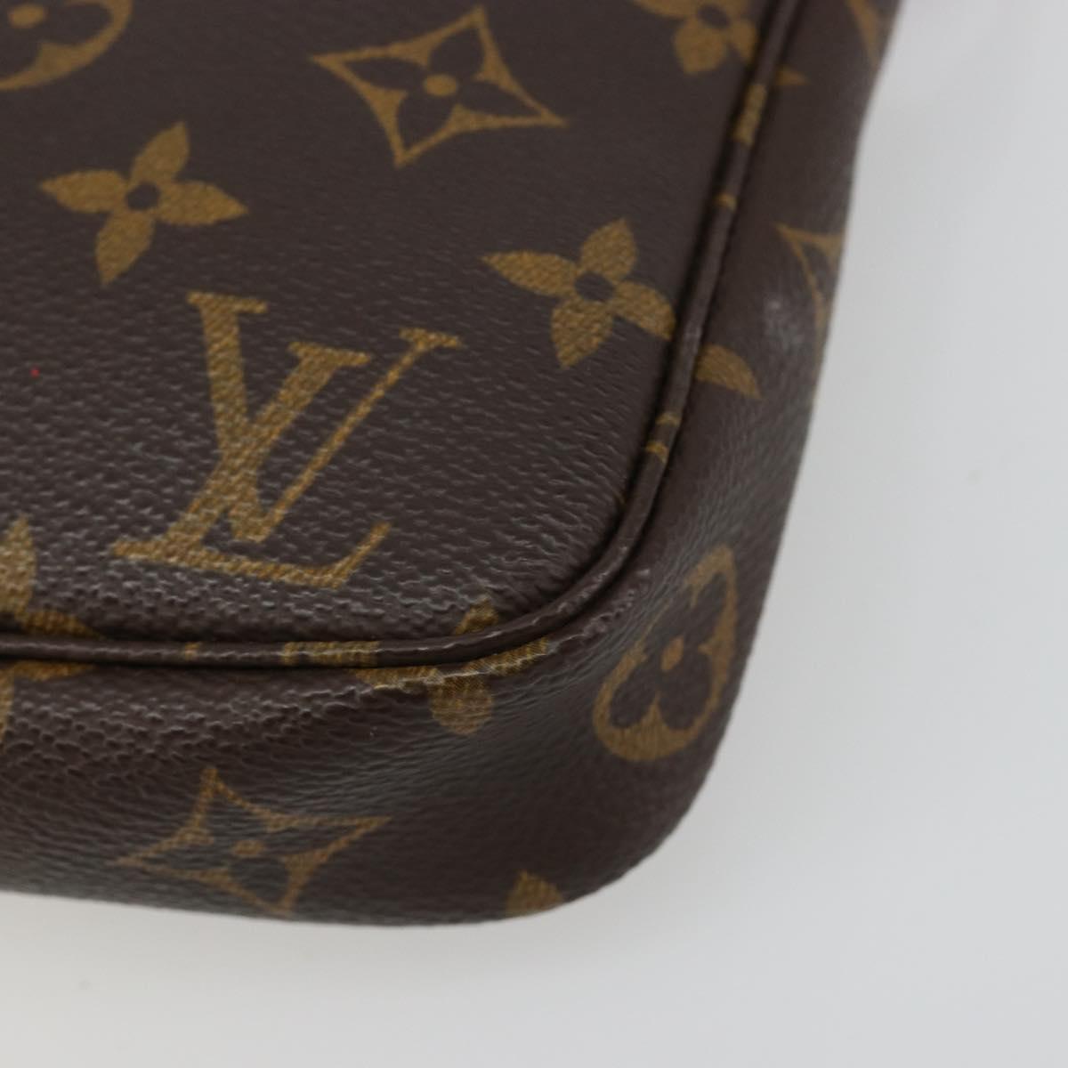 LOUIS VUITTON Monogram Pochette Accessoires Accessory Pouch M51980 Auth 184349A