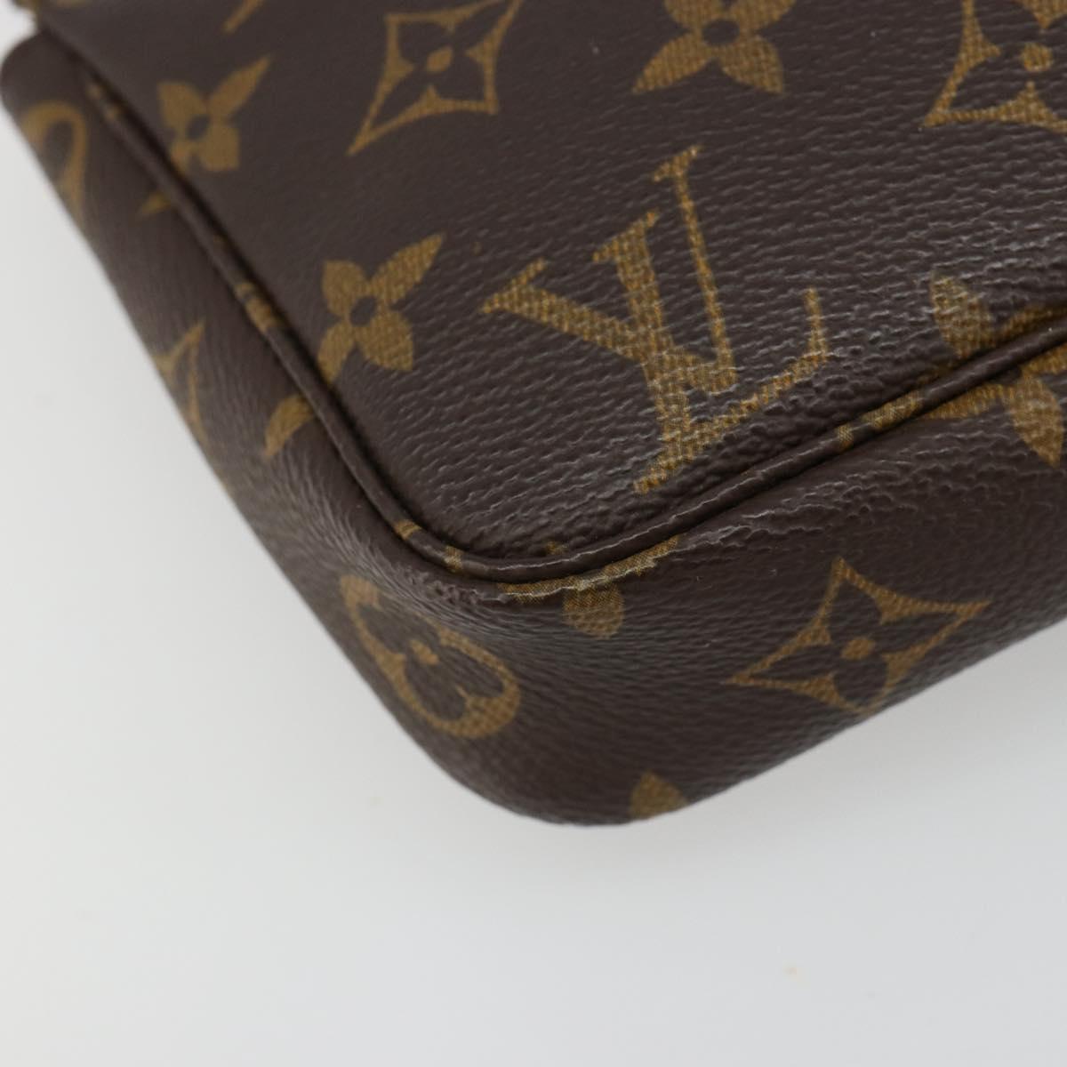 LOUIS VUITTON Monogram Pochette Accessoires Accessory Pouch M51980 Auth 184349A