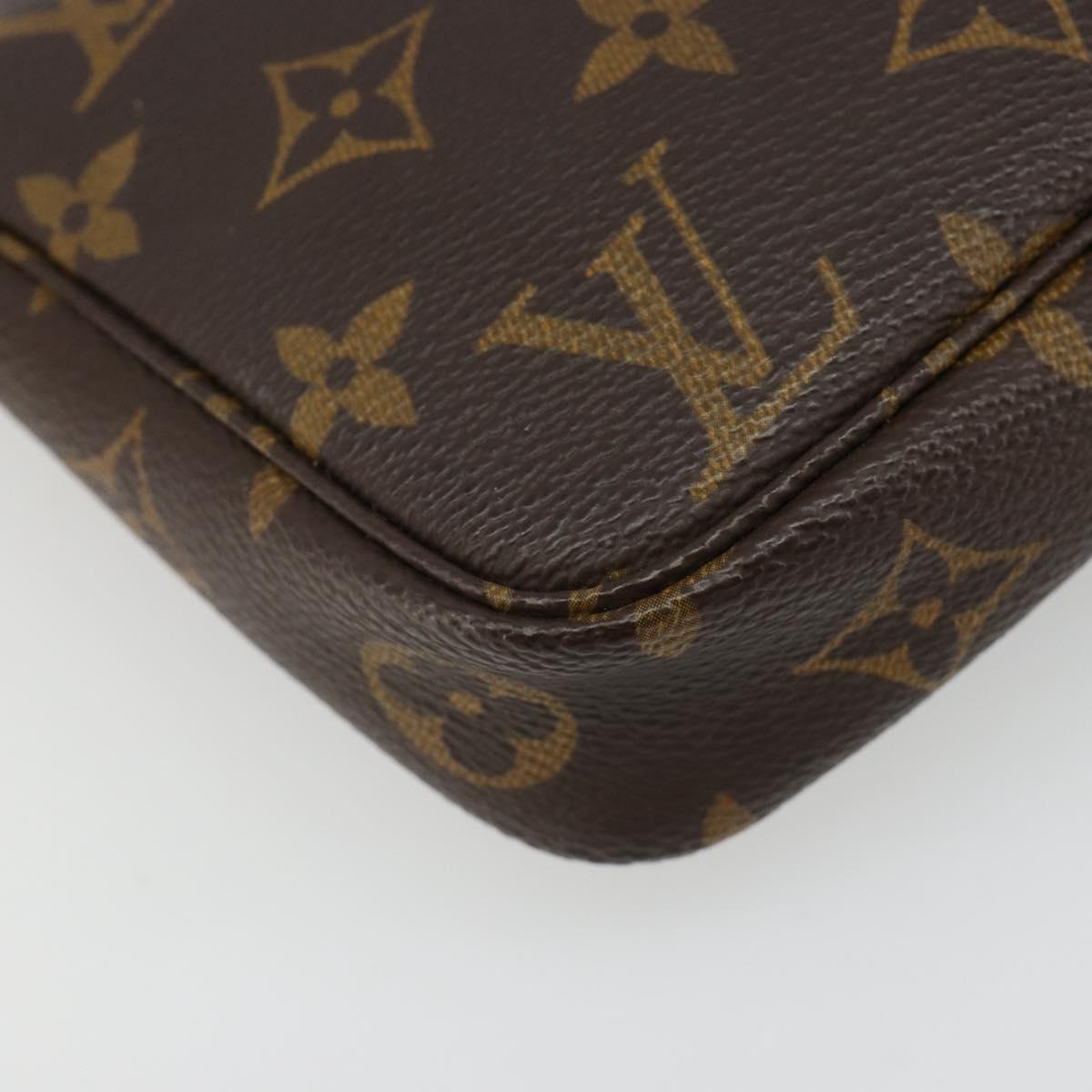 LOUIS VUITTON Monogram Pochette Accessoires Accessory Pouch M51980 Auth 184349A