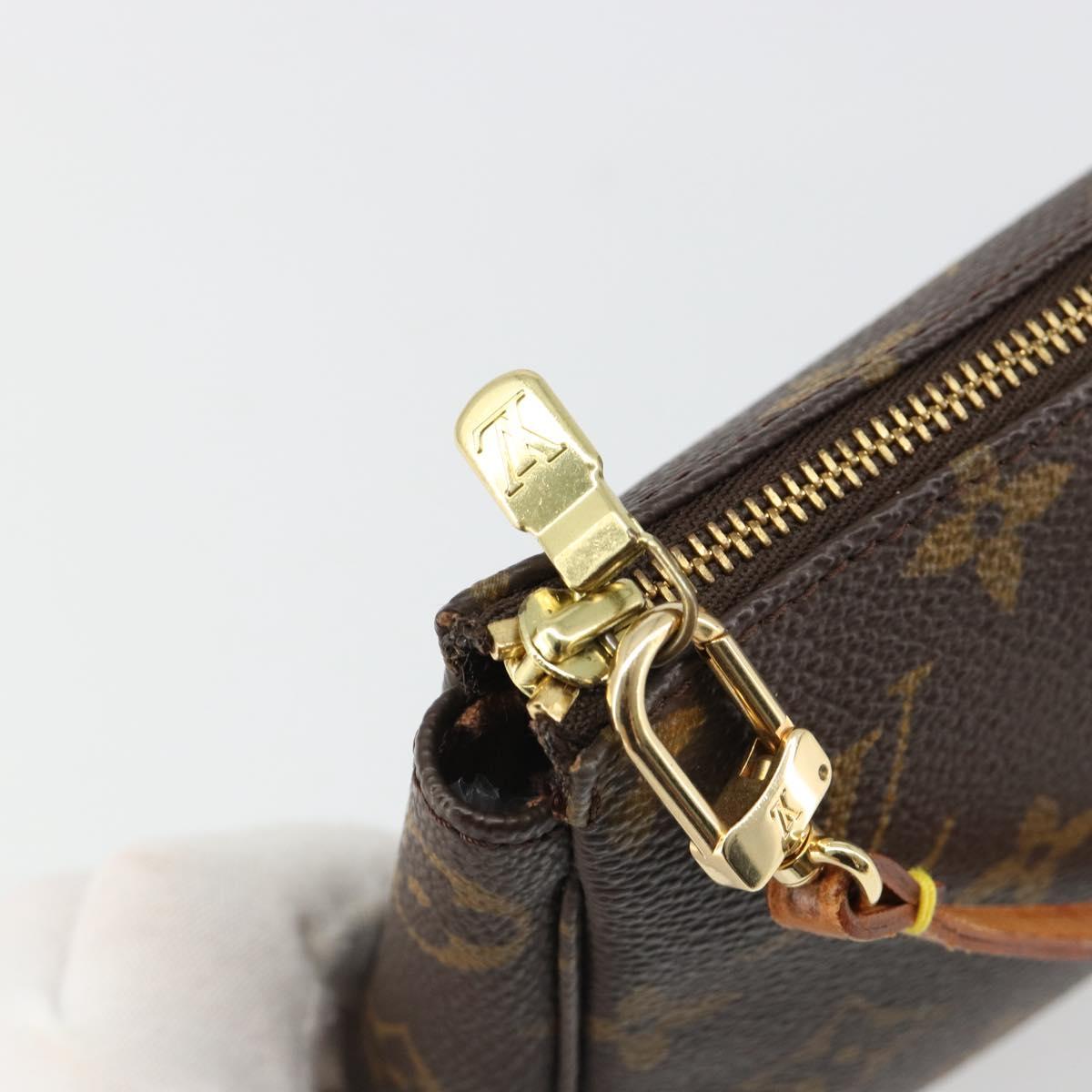 LOUIS VUITTON Monogram Pochette Accessoires Accessory Pouch M51980 Auth 184349A