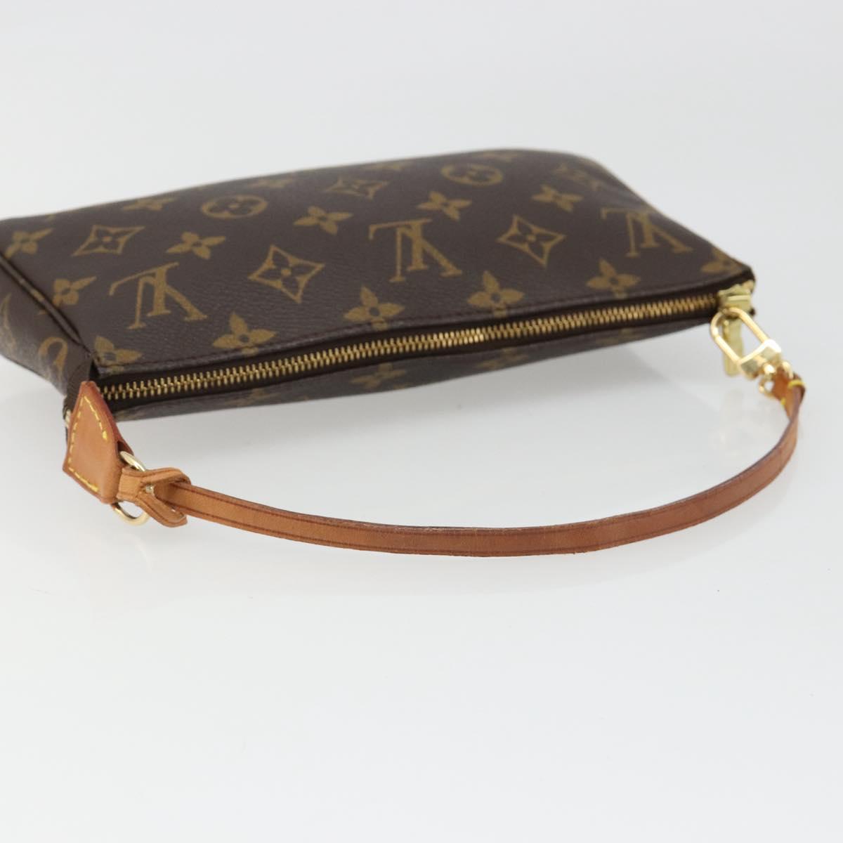 LOUIS VUITTON Monogram Pochette Accessoires Accessory Pouch M51980 Auth 184349A