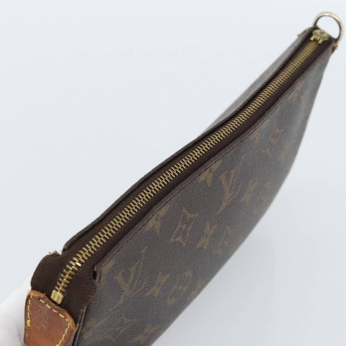 LOUIS VUITTON Monogram Pochette Accessoires Pouch M51980 LV Auth 184350