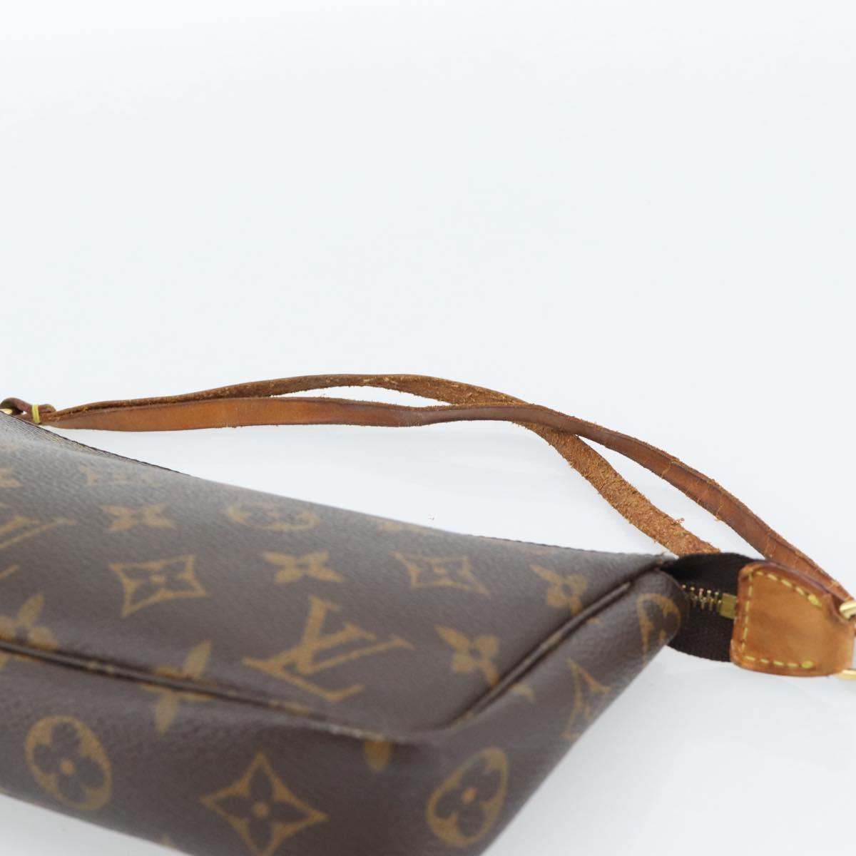LOUIS VUITTON Monogram Pochette Accessoires Pouch M51980 LV Auth 184353