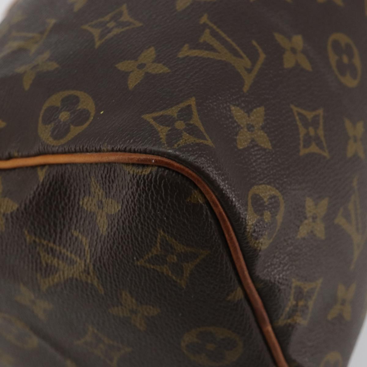 LOUIS VUITTON Monogram Speedy 25 Hand Bag M41528 LV Auth 184357A