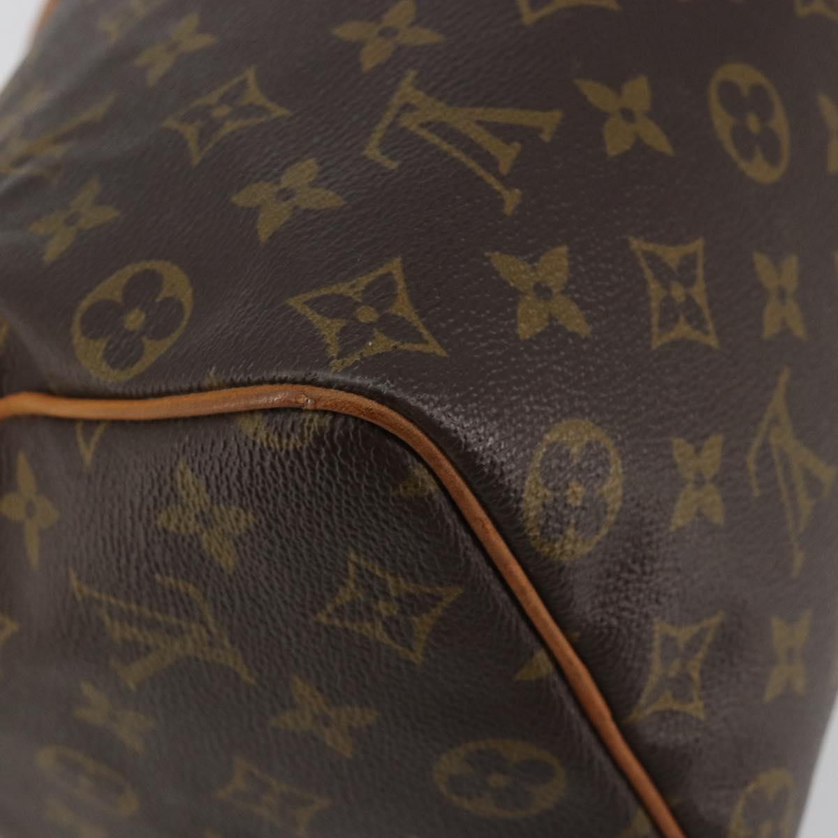 LOUIS VUITTON Monogram Speedy 25 Hand Bag M41528 LV Auth 184357A