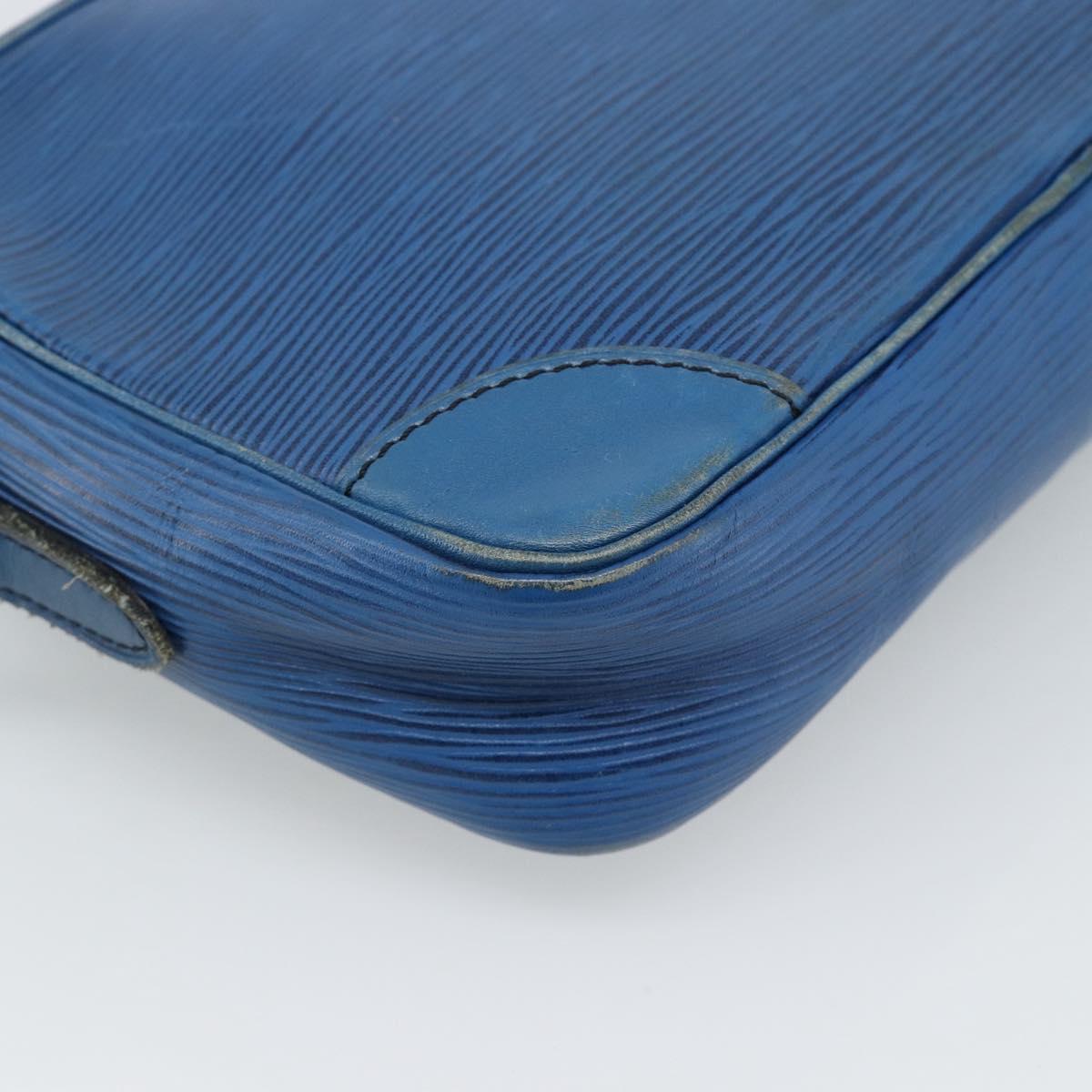 LOUIS VUITTON Epi Trocadero 23 Shoulder Bag Blue M52305 LV Auth 184361