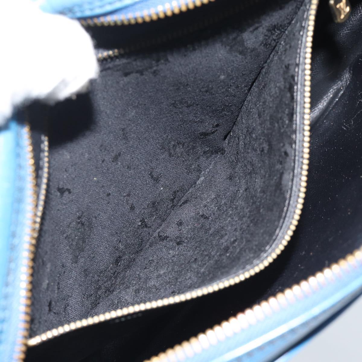 LOUIS VUITTON Epi Trocadero 23 Shoulder Bag Blue M52305 LV Auth 184361