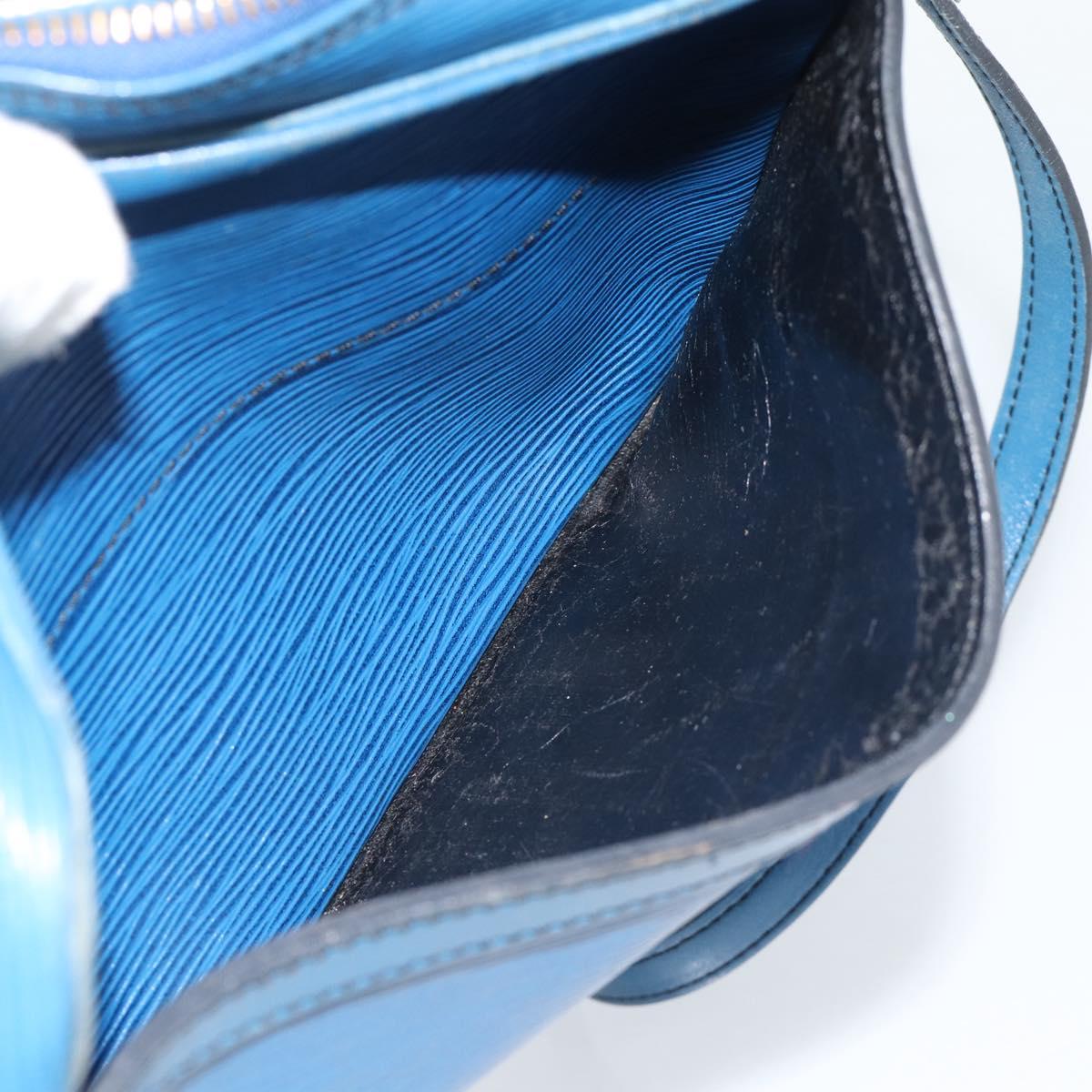 LOUIS VUITTON Epi Trocadero 23 Shoulder Bag Blue M52305 LV Auth 184361
