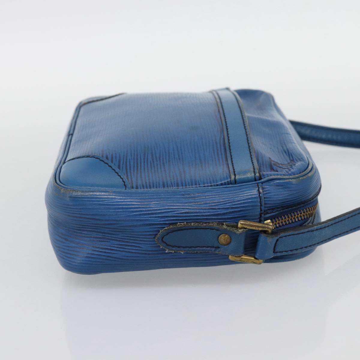 LOUIS VUITTON Epi Trocadero 23 Shoulder Bag Blue M52305 LV Auth 184361