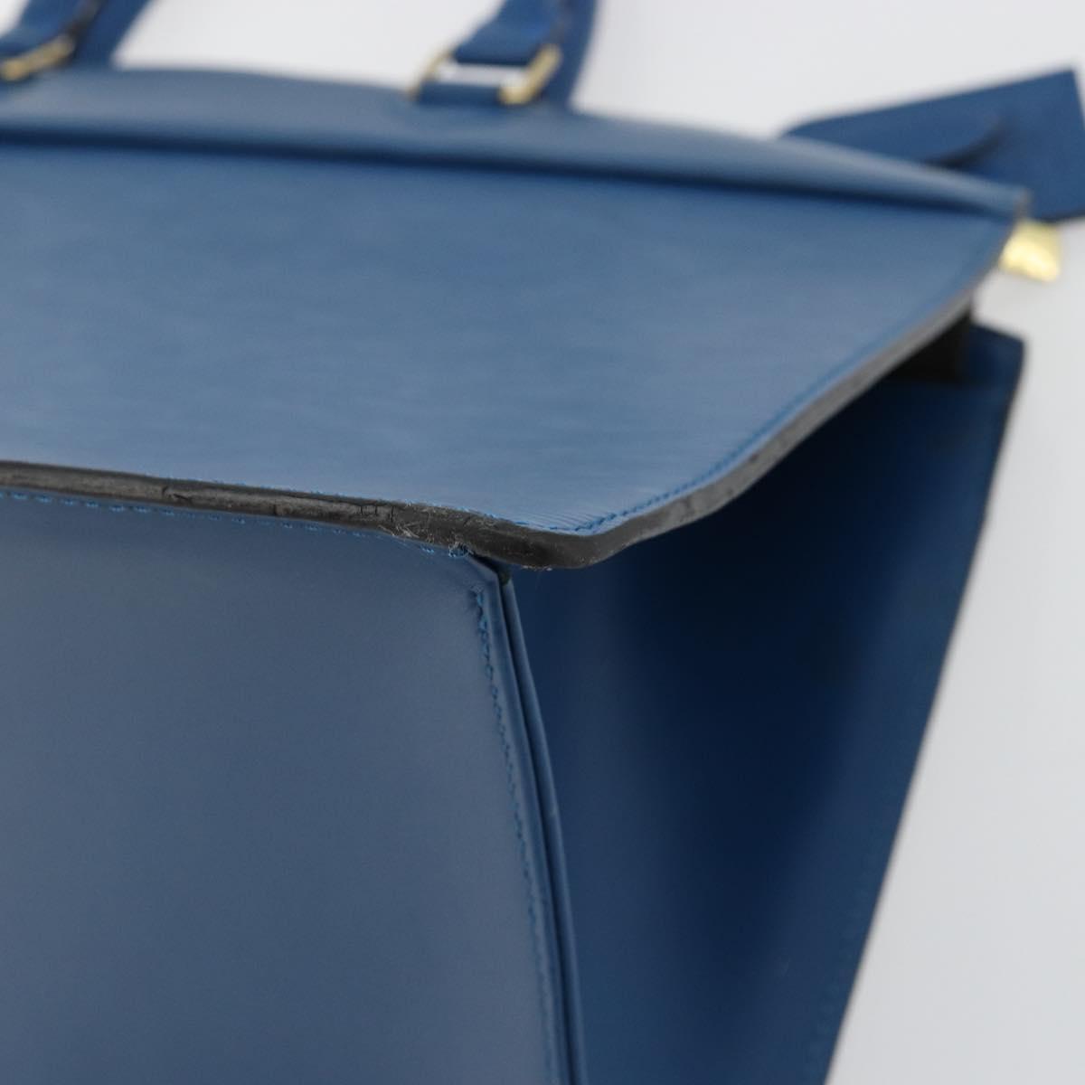 LOUIS VUITTON Epi Riviera Hand Bag Blue M48185 LV Auth 184363