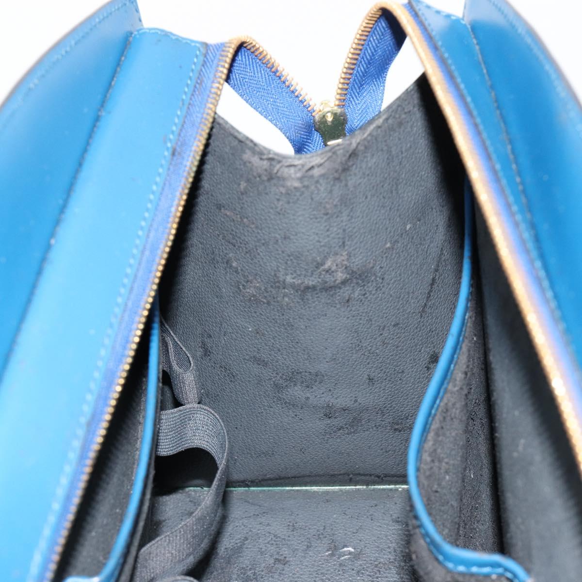 LOUIS VUITTON Epi Riviera Hand Bag Blue M48185 LV Auth 184363