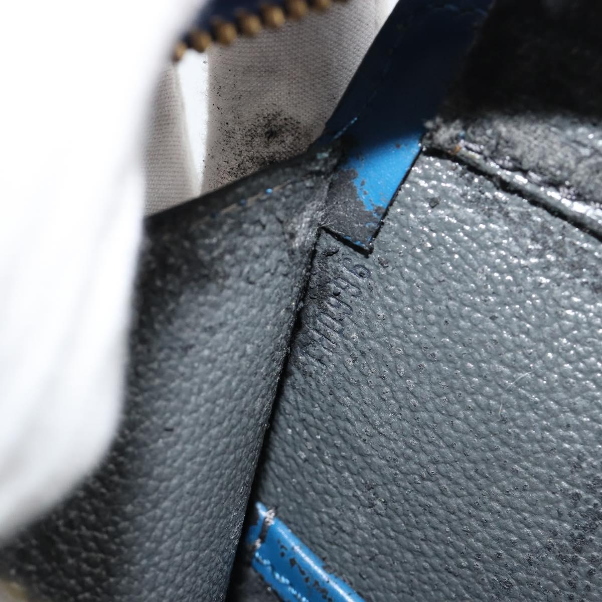 LOUIS VUITTON Epi Riviera Hand Bag Blue M48185 LV Auth 184363